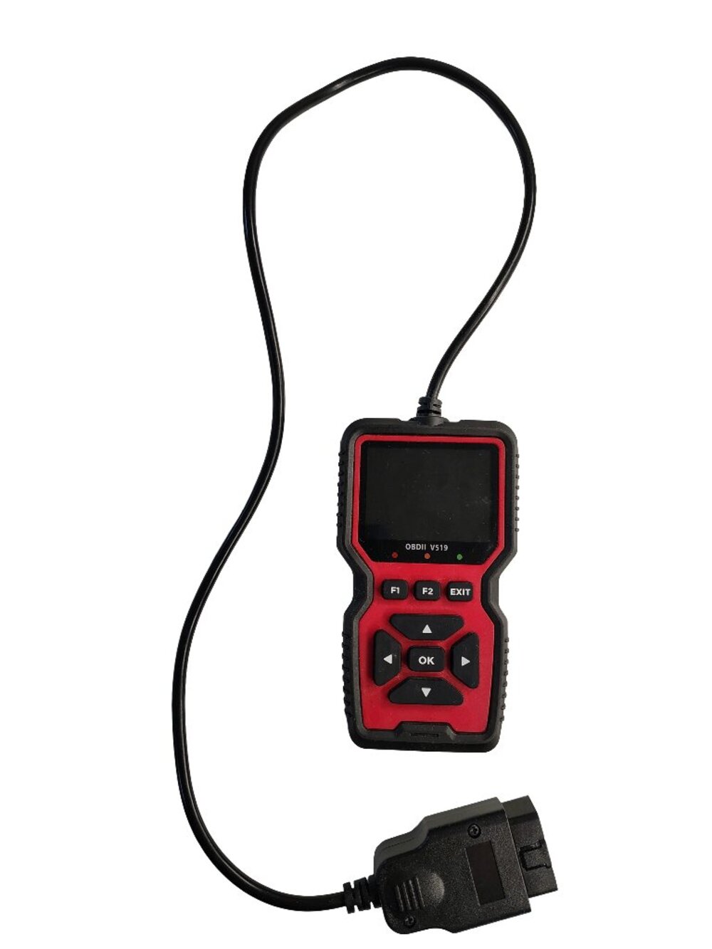 Compact OBD II Diagnostic V519 Car Scanner Plug & Play Engine Fault Analyzer